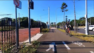 City Cycleway Ride  Sydney  Australia [upl. by Sulihpoeht375]