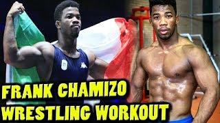 FRANK CHAMIZO WRESTLING WORKOUT 2 [upl. by Lohner]