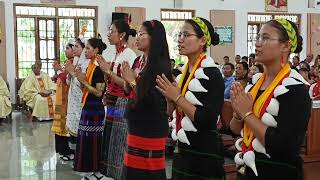 Vestition amp First Profession of SABS Novices Dimapur  14th September 2024 [upl. by Ggerg]