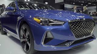 The AllNew Genesis G70 Revealed at the Montreal Auto Show  Genesis Motors Canada [upl. by Merrile143]