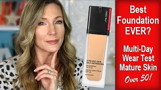 Foundation Friday Over 50  Shiseido Self Refreshing [upl. by August126]