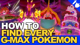 How to Find EVERY GIGANTAMAX Raid Den Location  Full Guide for Pokemon Sword and Shield [upl. by Koval]