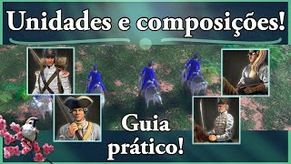 Guia Prático de Unidades e Composições de Age of Empires III Definitive Edition [upl. by Havens643]