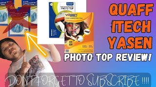 QUAFF  ITECH  YASEN  PHOTO TOP COLD LAMINATING FILM FEEDBACK PROS AND CONS NO66 [upl. by Ettereve]