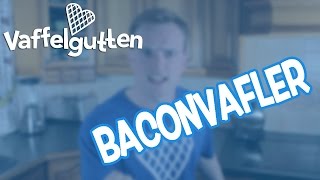 Baconvafler oppskrift  Vaffelgutten [upl. by Laikeze907]