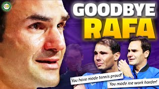 Federer REACTION to Nadal Retirement at Davis Cup 2024 😢  GTL Tennis News [upl. by O'Grady998]