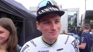 Mathieu van der Poel  Interview at the finish  Stage 5  Skoda Tour de Luxembourg 2024 [upl. by Em]