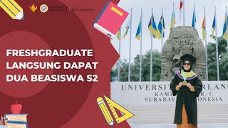 Freshgraduate Dapetin Dua Beasiswa S2 Full Dalam Negeri [upl. by Schatz885]