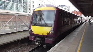 Class 170 train ride  Nottingham to Hucknall [upl. by Willms]