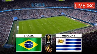 🔴BRAZIL VS URUGUAY LIVE STREAMING TODAY  FIFA WORLD CUP QUALIFIER CONMEBOL LIVE FULL MATCH [upl. by Karub217]