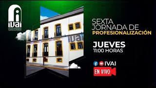 SEXTA JORNADA DE PROFESIONALIZACIÓN [upl. by Dulciana37]