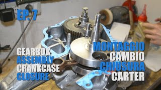 Montaggio cambio e albero motore chiusura carter  Vespa 150 GL PX 125  Ep7 [upl. by Cuthbert12]