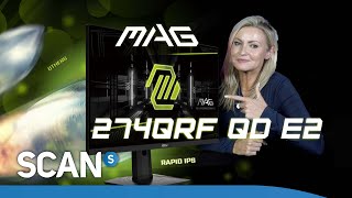 The Monitor That Does It All  MSI MAG 274QRF QD E2 [upl. by Enelyad]