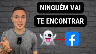 COMO FICAR INVISÍVEL NO FACEBOOK [upl. by Koetke]