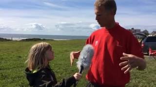 Hannah Talks to Jonathan Fairhurst from the National Trust at Croyde BioBlitz [upl. by Paver]