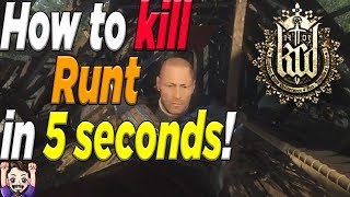 Kill Runt in 5 Seconds Easy Kingdom Come [upl. by Seedman932]