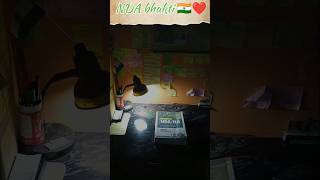 NDA2025 l🇮🇳jai hind all aspirants shorts studyvibes motivation studyinspiration [upl. by Rabjohn]