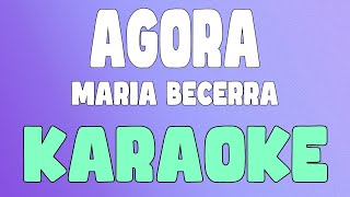 AGORA KaraokeInstrumental  Maria Becerra [upl. by Conti]