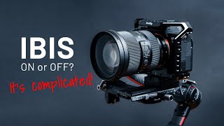 IBIS SteadyShot ON or OFF When Using a Gimbal  Sony A7IV  A7S III  FX3  A7III  A7C [upl. by Molly]