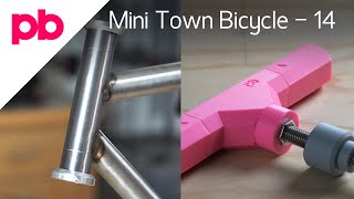 Headset Press 3D Print  Mini Town Bicycle 14 [upl. by Silloc]