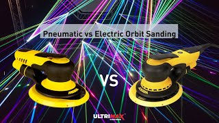 Which Random Orbit Sander is Better Pneumatic Orbit Sander Vs Electric Orbit Sander We Test Mirka [upl. by Asiak413]