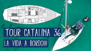 TOUR Velero para dar la vuelta al mundo  Tour Catalina 36 El viaje de Bohemia [upl. by Ekusoyr666]