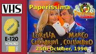 Paperissima 25th October 1996 [upl. by Akeim206]