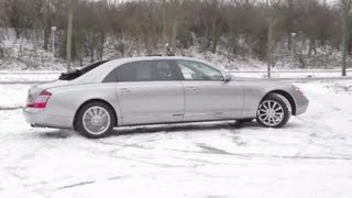 Maybach 62S Landaulet will it drift [upl. by Rocco]