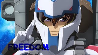 【LyricsAMV】Mobile Suit Gundam SEED FREEDOM Theme Song Full『FreedomTakanori Nishikawa with tkomuro』 [upl. by Dollar]