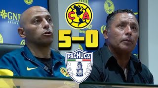 REACCIONES América Femenil 50 Pachuca Femenil [upl. by Esdnil]