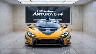 2025 McLaren Artura GT4 Review The Ultimate Track Weapon Unleashed [upl. by Nnave649]