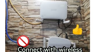 Fiber Router ko kisi bhi tenda Router me Connect krke internet chalain Without wire K easy Method❤️ [upl. by Nawud952]