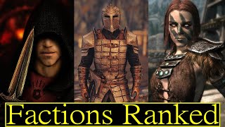 Ranking Every Faction In Skyrim [upl. by Trescott]