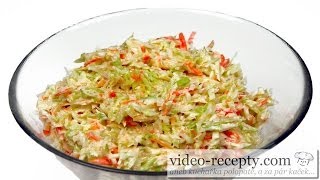 Salát Coleslaw  videorecept [upl. by Woods929]