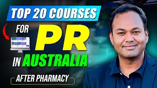 Top 20 courses After Pharmacy  Courses with PR in Australia  BPharm  PharmD  Dr Akram Ahmad [upl. by Enohpesrep]