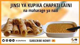 Jinsi ya kupika chapati laini na maharage ya nazi [upl. by Lertsek]