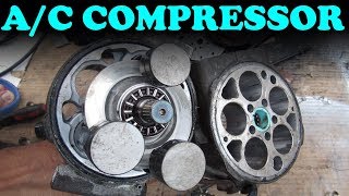 How an AC Compressor Works [upl. by Arbrab]