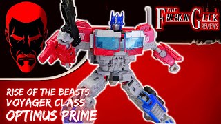 Rise of the Beasts Voyager OPTIMUS PRIME EmGos Transformers Reviews N Stuff [upl. by Drusie]