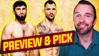 👊 Magomed Ankalaev vs Aleksandar Rakic Pick amp Prediction 👀 Early Look [upl. by Brubaker]