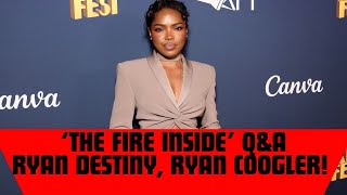 Ryan Destiny Ryan Coogler “The Fire Inside” QampA  2024 AFI FEST [upl. by Etnom653]