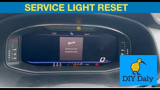 2020 Seat Leon service light reset oil amp inspection [upl. by Nottirb]