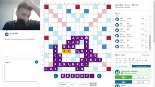 Scrabble game with commentary no266 [upl. by Thoma587]