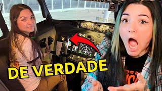 PEDI PRA PILOTA UM AVIÃO E DEIXARAM [upl. by Allan519]