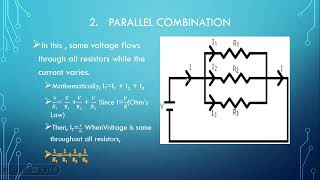 Combination Of Resistors  Series amp Parallel Combinations In Simple Electric Circuit [upl. by Lamrej944]