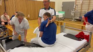 Teaching at Sunnaas Rehabilitation Hospital Oslo  From bed to wheelchair  complicated cases [upl. by Rafael]