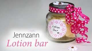 DIY Lotion bars [upl. by Diraf]