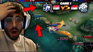 This play was a Game Changer  RSG SG vs EVOS ID Game 1  Mobile Legends [upl. by Annaeg669]