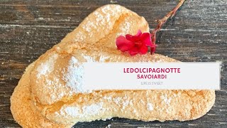 Come fare i savoiardi sardi quei biscotti morbidi per il tiramisù [upl. by Dnumyar718]