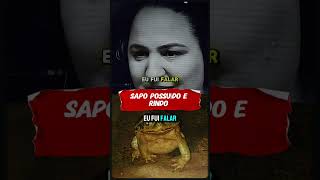 Sapo possuído rindo podcast cortepodcast espiritismo Exu montagem [upl. by Adnahcal627]