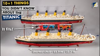 101 things you didnt know about the LEGO 10294 Titanic set [upl. by Halsy59]